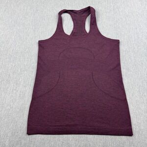Lululemon Tank Top Womens 8 Purple  Swiftly Tech Racerback Yoga Gym Athletic